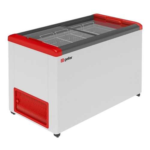 Морозильный ларь Gellar FG 400 C White/Red в Медиа Маркт