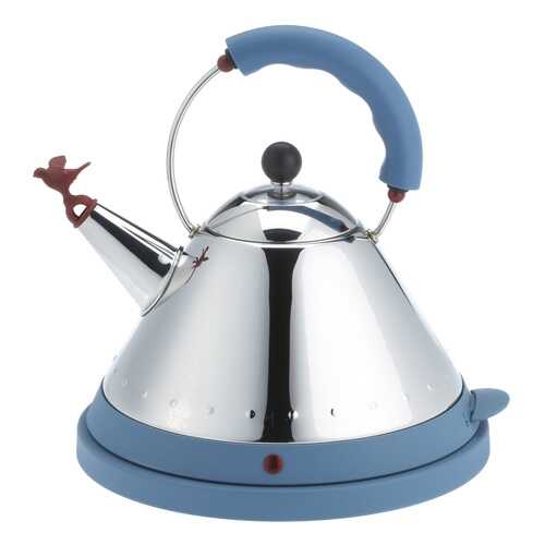 Чайник электрический Alessi MG32 AZ Silver/Blue в Медиа Маркт