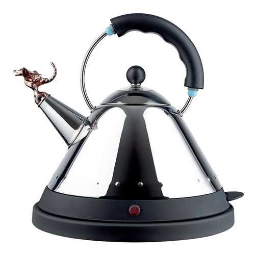 Чайник электрический Alessi Tea Rex Silver/Black в Медиа Маркт