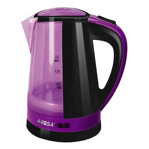 Чайник электрический Aresa AR-3434 Purple/Black в Медиа Маркт