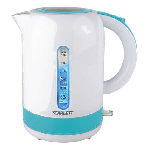 Чайник электрический Scarlett SC-EK18P42 White/Blue в Медиа Маркт