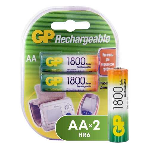 Аккумуляторная батарея GP Batteries 180AAHC-2DECRC2 2 шт в Медиа Маркт