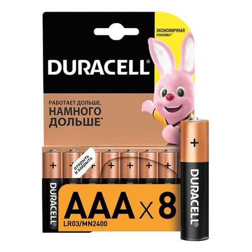 Батарейка Duracell LR03-8BL Basic в Медиа Маркт