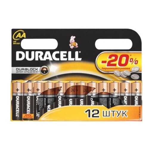 Батарейка DURACELLL R6-12BL Basic 12 шт. в Медиа Маркт