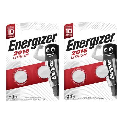 Батарейка Energizer Lithium CR 2016 2шт (2 упаковки) в Медиа Маркт