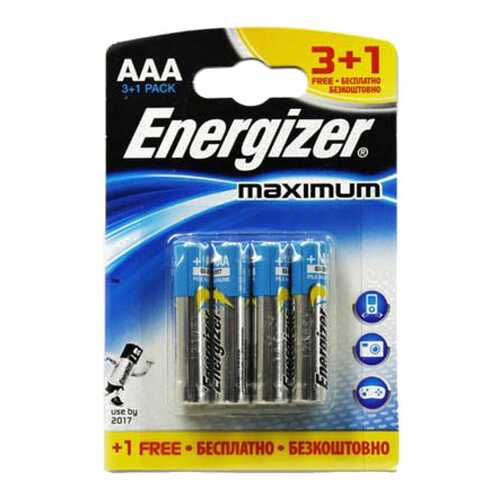 Батарейка Energizer Maximum 1451270 4 шт в Медиа Маркт