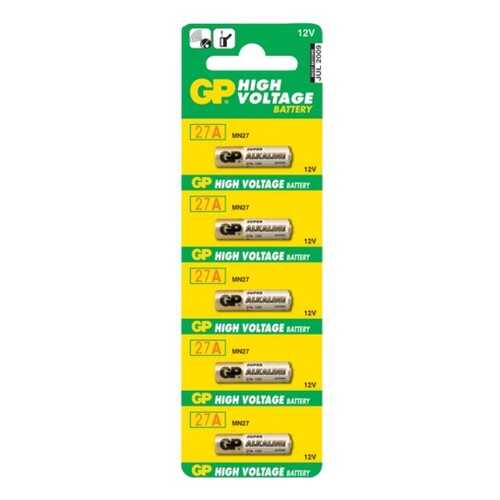 Батарейка GP Batteries Super Alkaline 27A 5 шт в Медиа Маркт