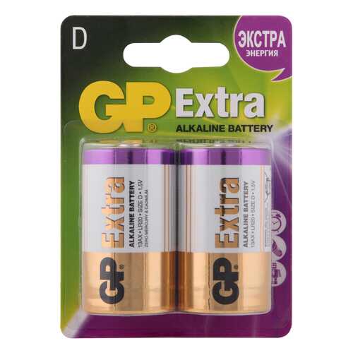 Батарейка GP Extra D (LR20) (13AXNEW-2CR2) 2 шт в Медиа Маркт