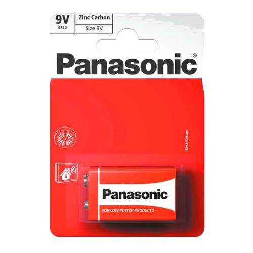 Батарейка Panasonic Zinc Carbon 6F22RZ 1 шт в Медиа Маркт