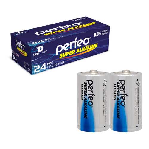 Батарейка Perfeo LR20/2SH Super Alkaline 10 шт в Медиа Маркт