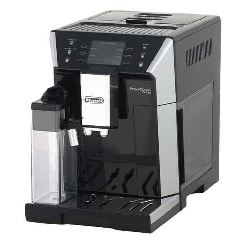 Кофемашина автоматическая DeLonghi PrimaDonna Class ECAM 550.55.SB Silver/Black в Медиа Маркт