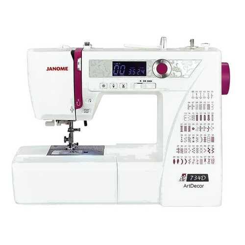 Швейная машина Janome ArtDecor 734D в Медиа Маркт