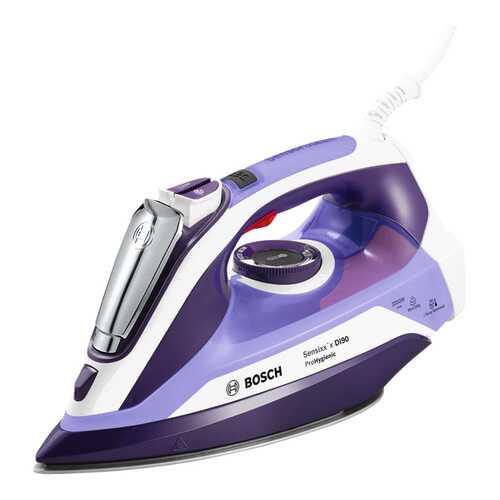 Утюг Bosch Sensixx'x DI90 ProHygienic TDI903231H White/Purple в Медиа Маркт