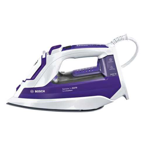 Утюг Bosch TDA752422V White/Purple в Медиа Маркт