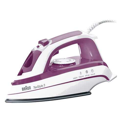 Утюг Braun Tex Style 3 TS 365A Purple в Медиа Маркт