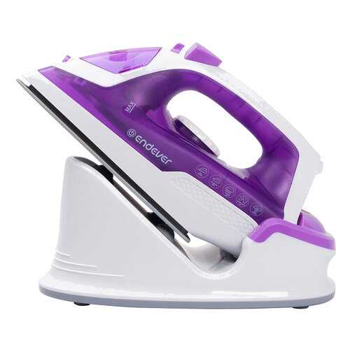 Утюг Endever Delta 120 White/Purple в Медиа Маркт