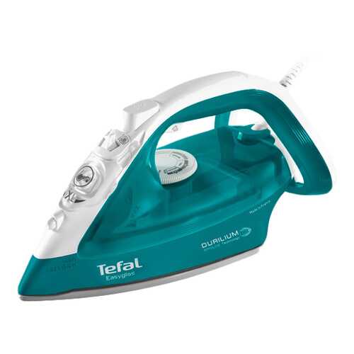 Утюг Tefal Easygliss FV3965E0 White/Cyan в Медиа Маркт