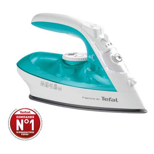 Утюг Tefal Freemove Air FV6520 White/Cyan в Медиа Маркт