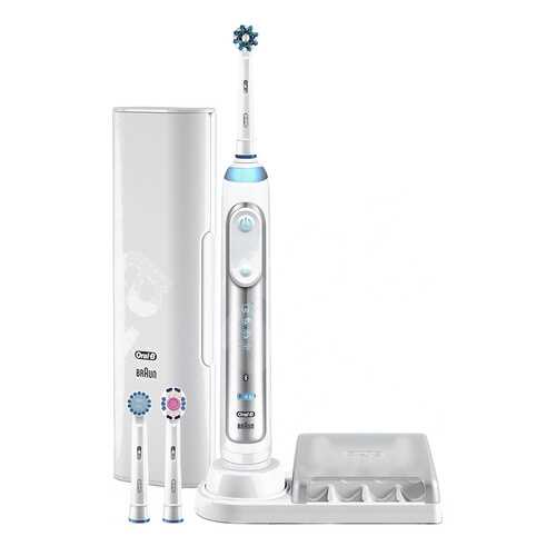 Электрическая зубная щетка Braun Oral-B Genius Genius 8000 (D701.535.5XC) White в Медиа Маркт