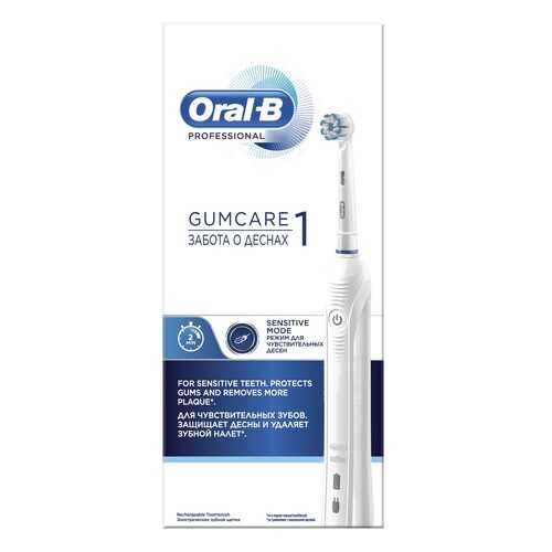 Электрическая зубная щетка Braun Oral-B Professional Gumcare 1 (D16.523.3U) в Медиа Маркт