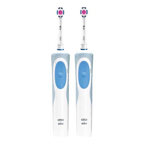 Электрическая зубная щетка Braun Oral-B Vitality D12.513 3D White 1+1 в Медиа Маркт