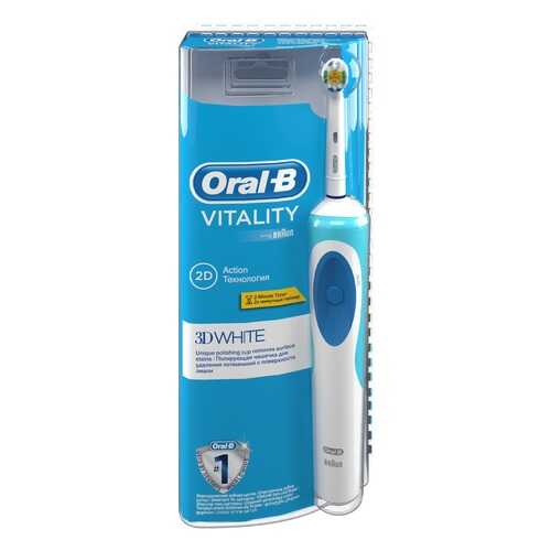 Электрическая зубная щетка Braun Oral-B Vitality Precision Clean 3D White D12.513 в Медиа Маркт