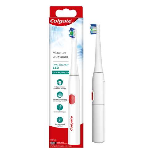 Электрическая зубная щетка Colgate Pro Clinical 150 (CN07724A) в Медиа Маркт