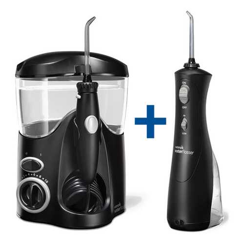 Ирригатор Waterpik WP-112 + Waterpik WP-462 Black в Медиа Маркт