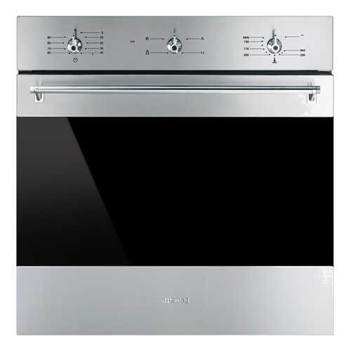 Встраиваемый газовый духовой шкаф Smeg SF6341GVX Silver в Медиа Маркт