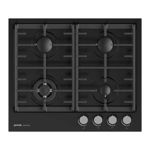 Встраиваемая варочная панель газовая Gorenje G6SY2B Black в Медиа Маркт